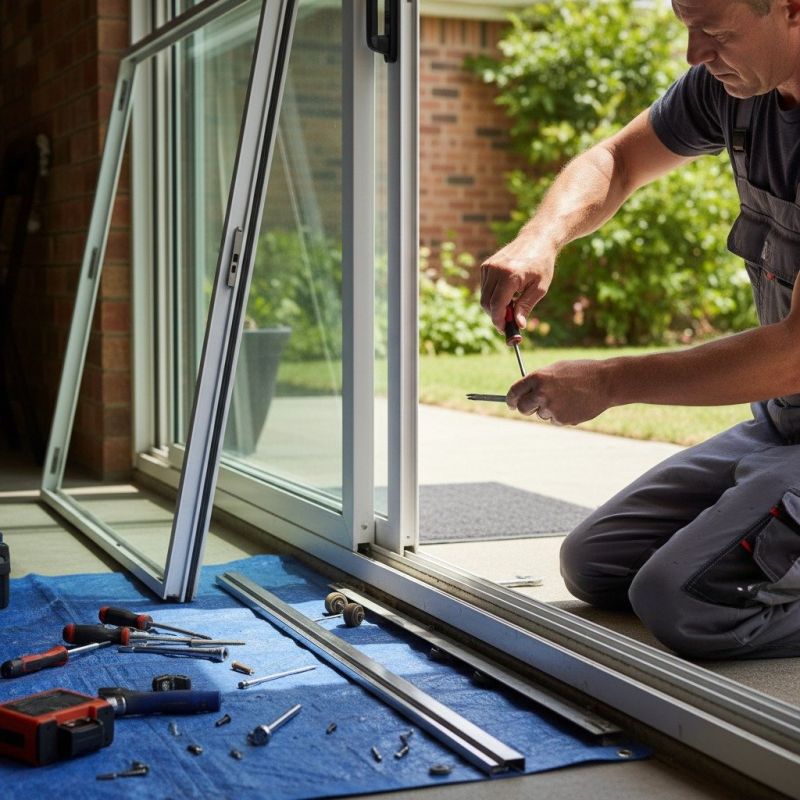 Sliding Glass Door Repair in Conroe, TX